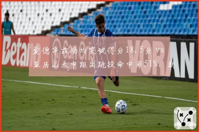 爱德华兹场均突破得分18.5分 vs 亚历山大中距离跳投命中率51%，新生代得分王风格之争